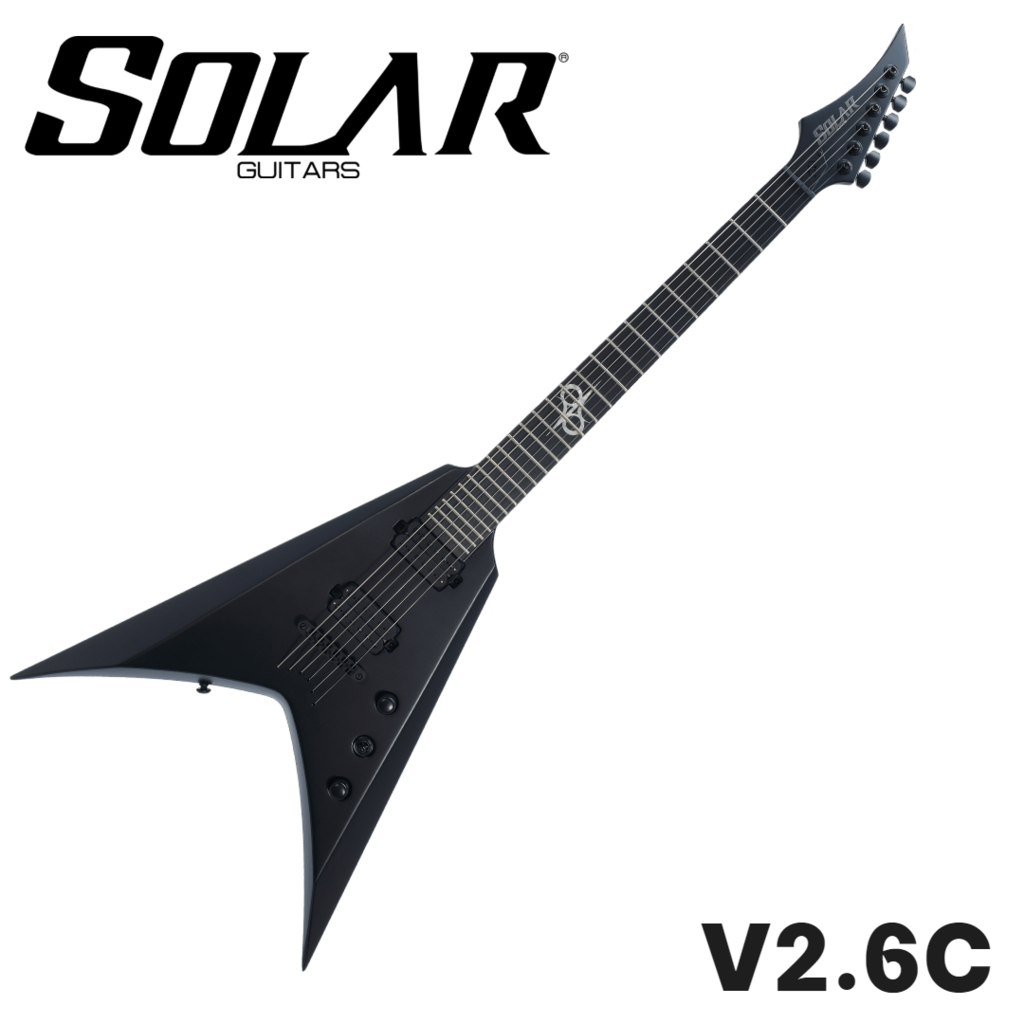 SOLAR GUITARS - V2.6C 솔라 일렉기타 플라잉브이 | 기어크루