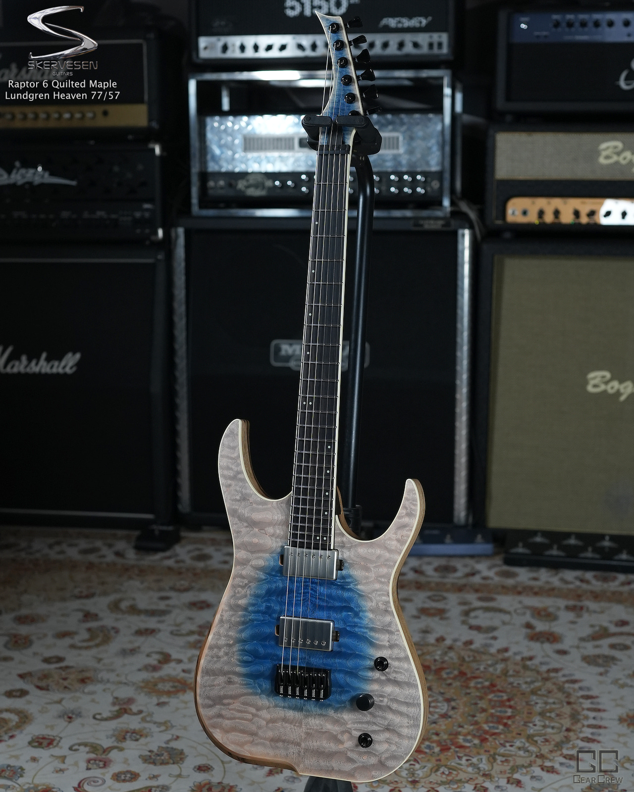 Skervesen Raptor 6 Quilted Maple Top 룬드그린 헤븐 77/57 - 기어크루