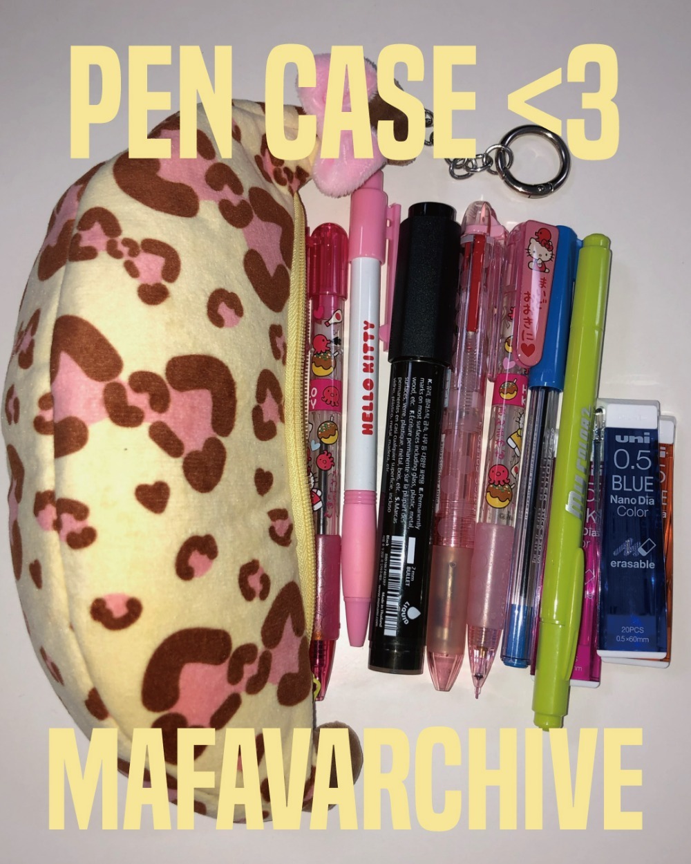 GAL BBANANA PEN POUCH
