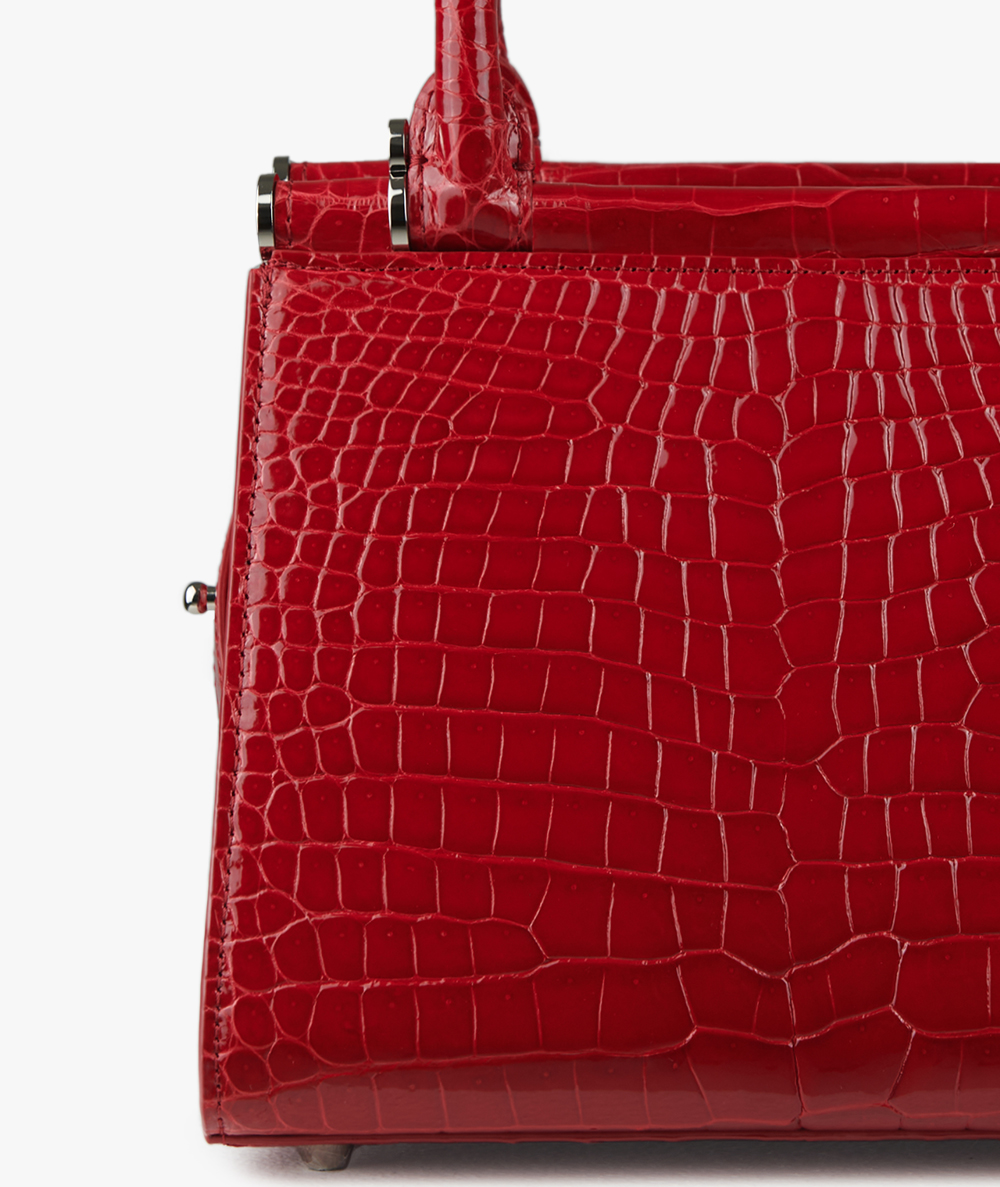 KWANPEN　クワンペン　クロコダイル　2way　ハンドバッグ　ショルダー 楽天市場】KWANPEN(クワンペン）2wayハンドバッグ ブルー クロコダイル