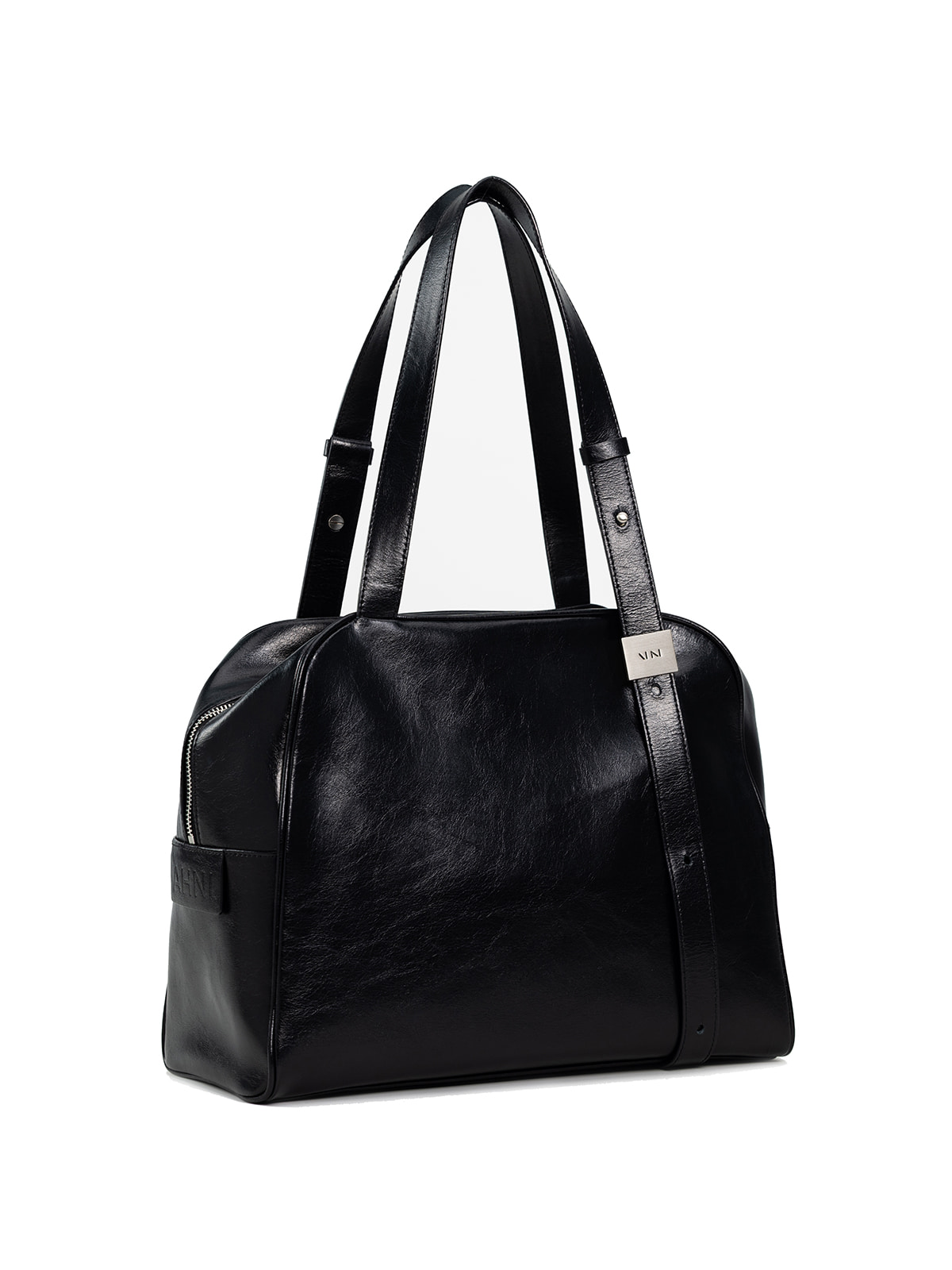 Midnight Boston Bag_Black - AHNI