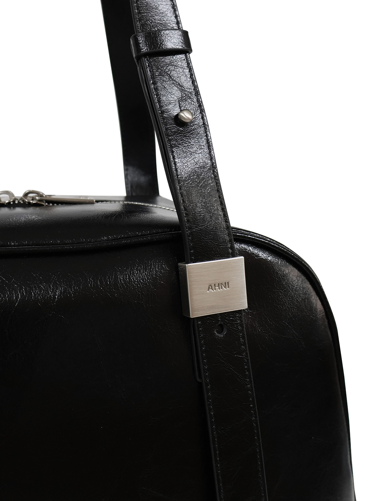 Midnight Boston Bag_Black - AHNI