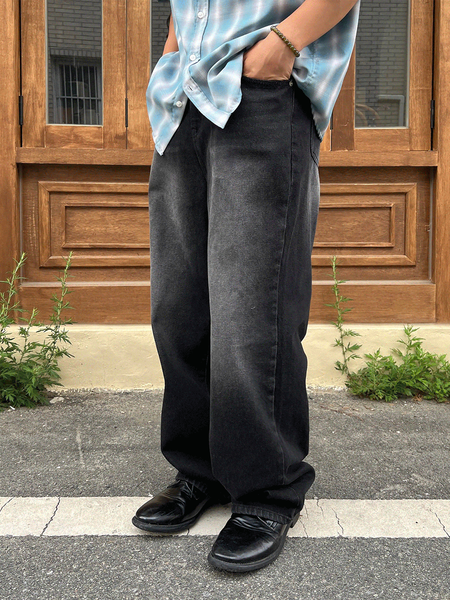 Kite black washing denim (1color)