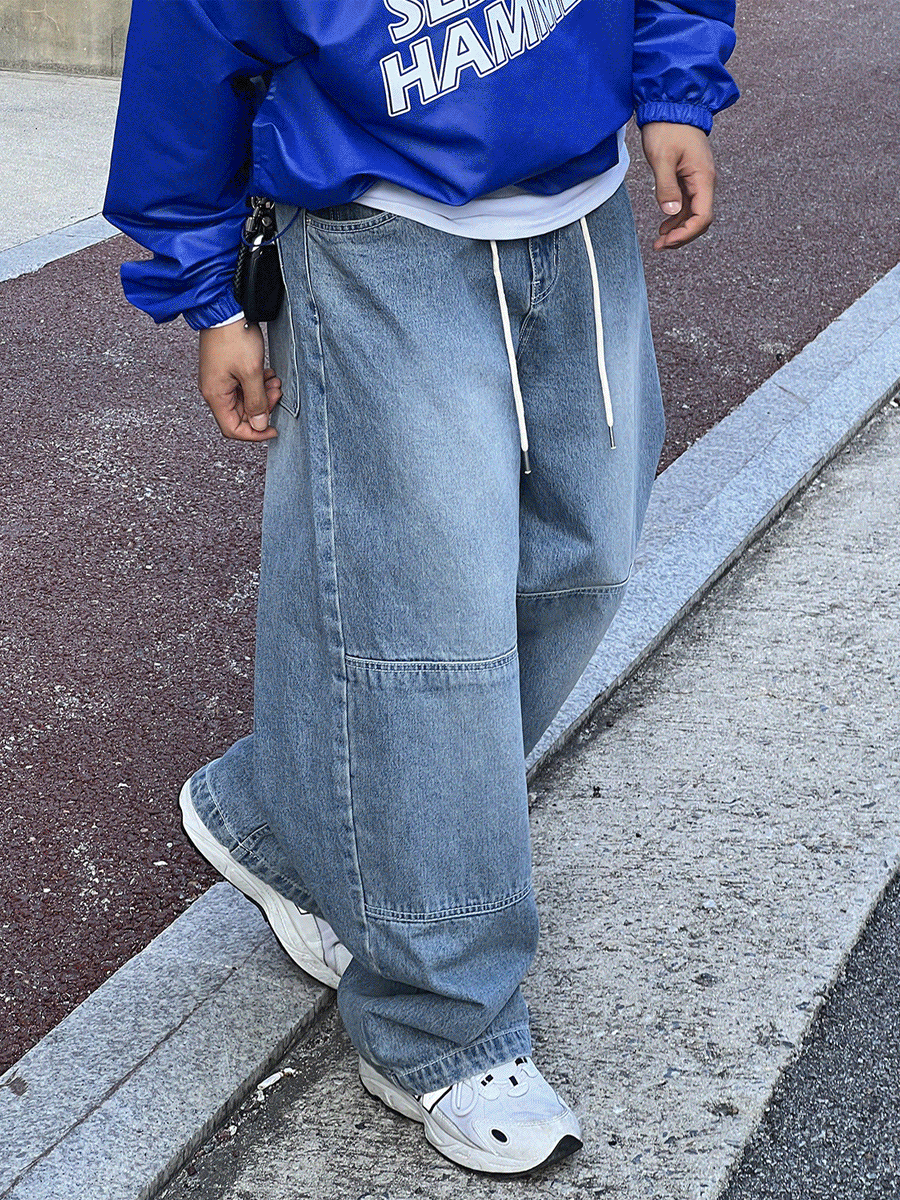 Andol stopper denim pants (2color)