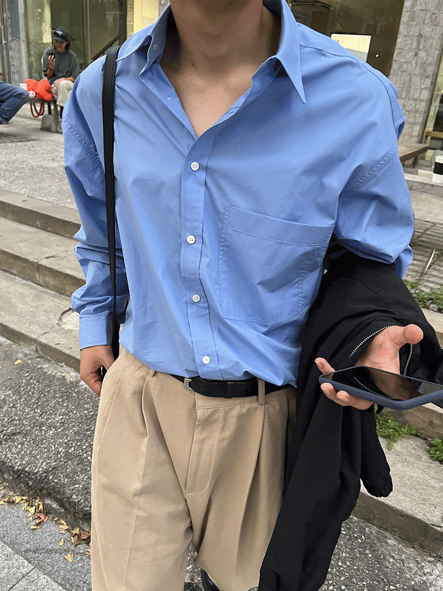 [하이퀄리티] Flint daily over shirts (10color)