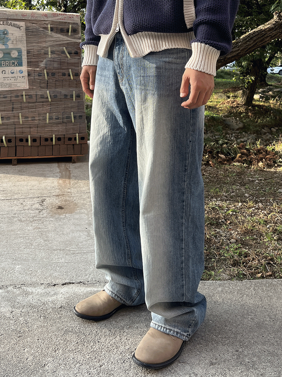 Rodin slab wide denim (2color)