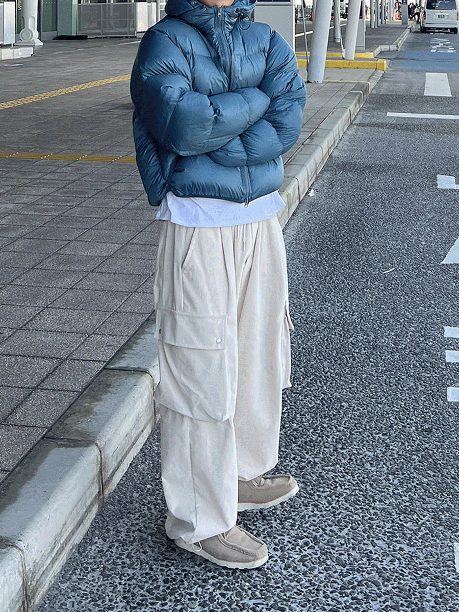 [ in Osaka / 데일리 ] Melo corduroy cargo pants (3color)
