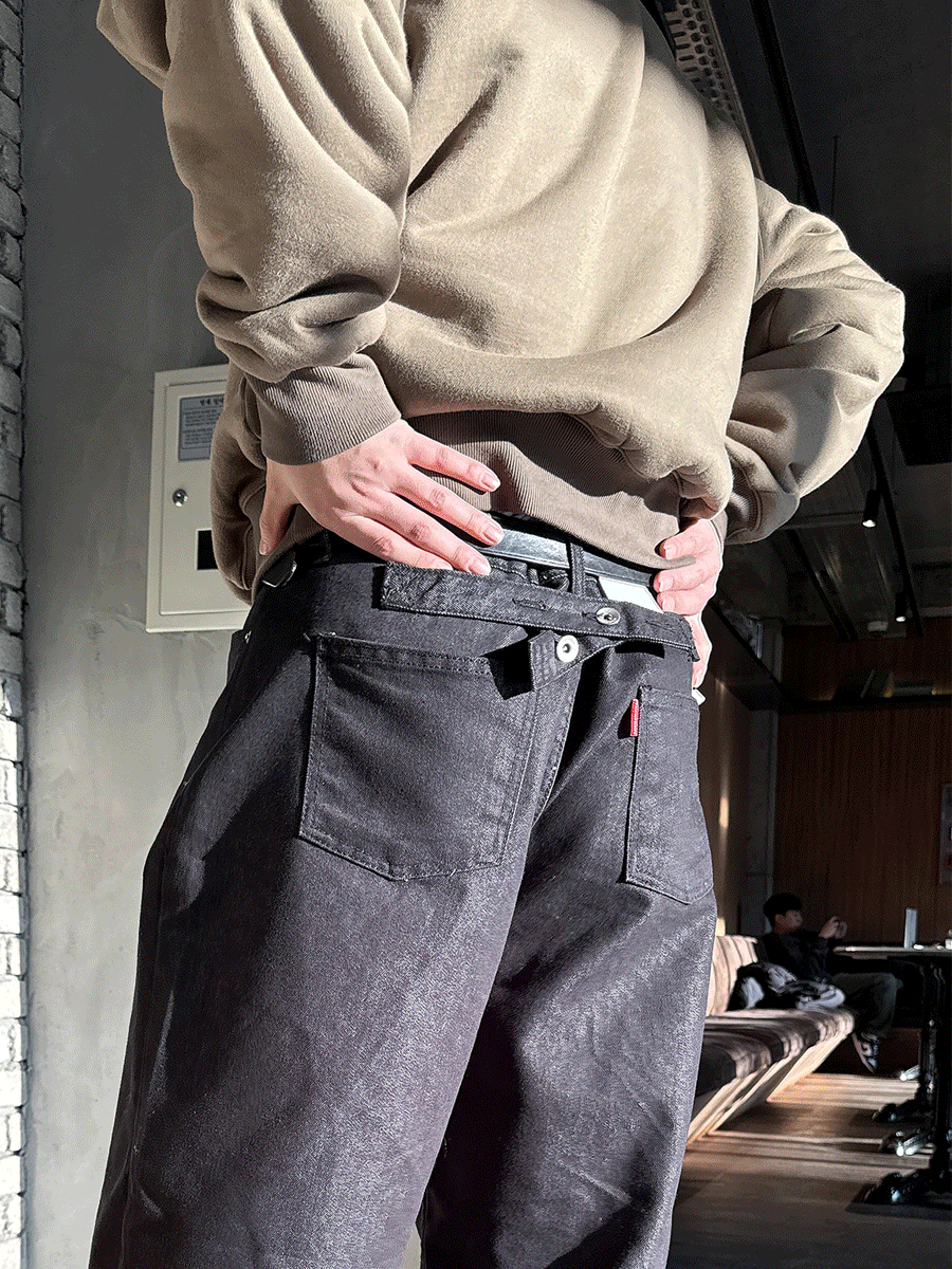 [리어비조/허리조절] Anthony rear bizo denim (2color)