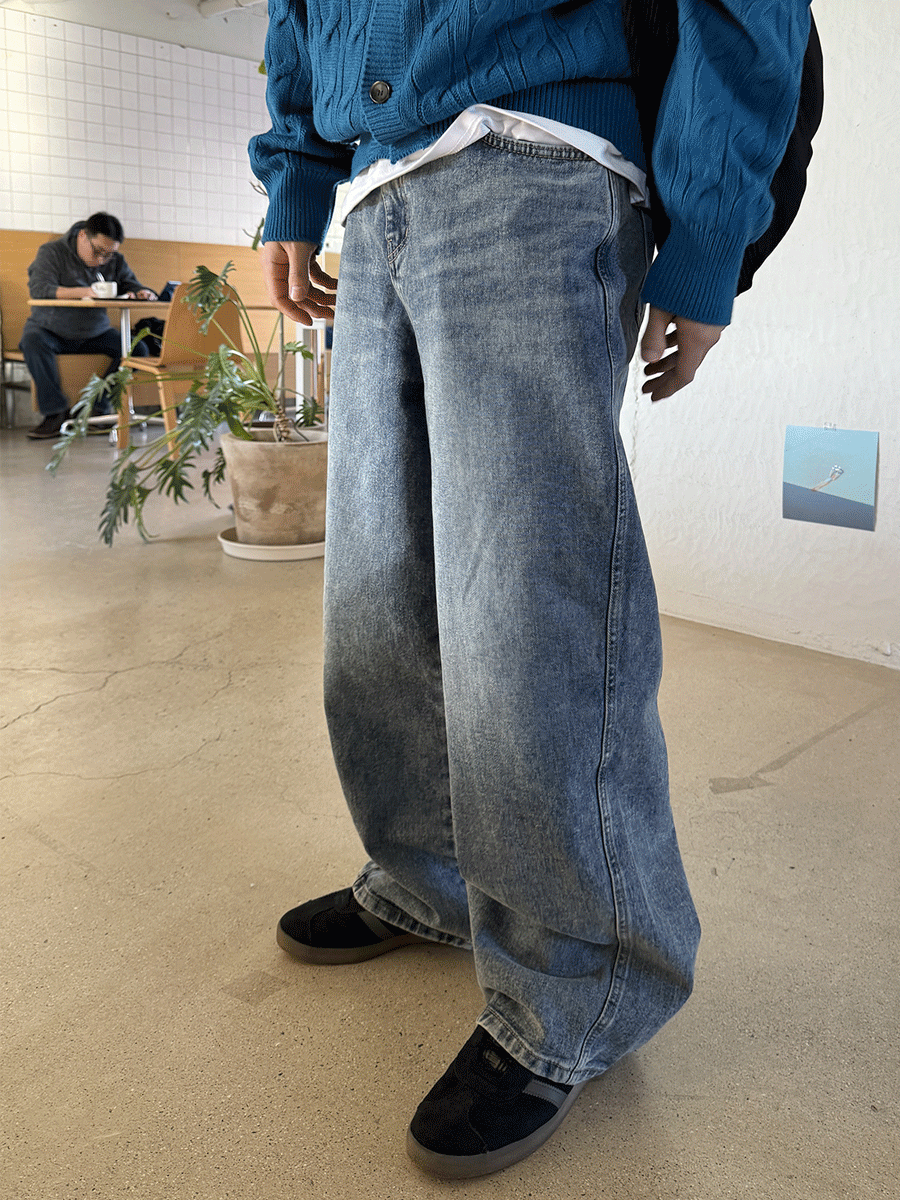 [아슬라추천] Jany side back cutout denim (2color)
