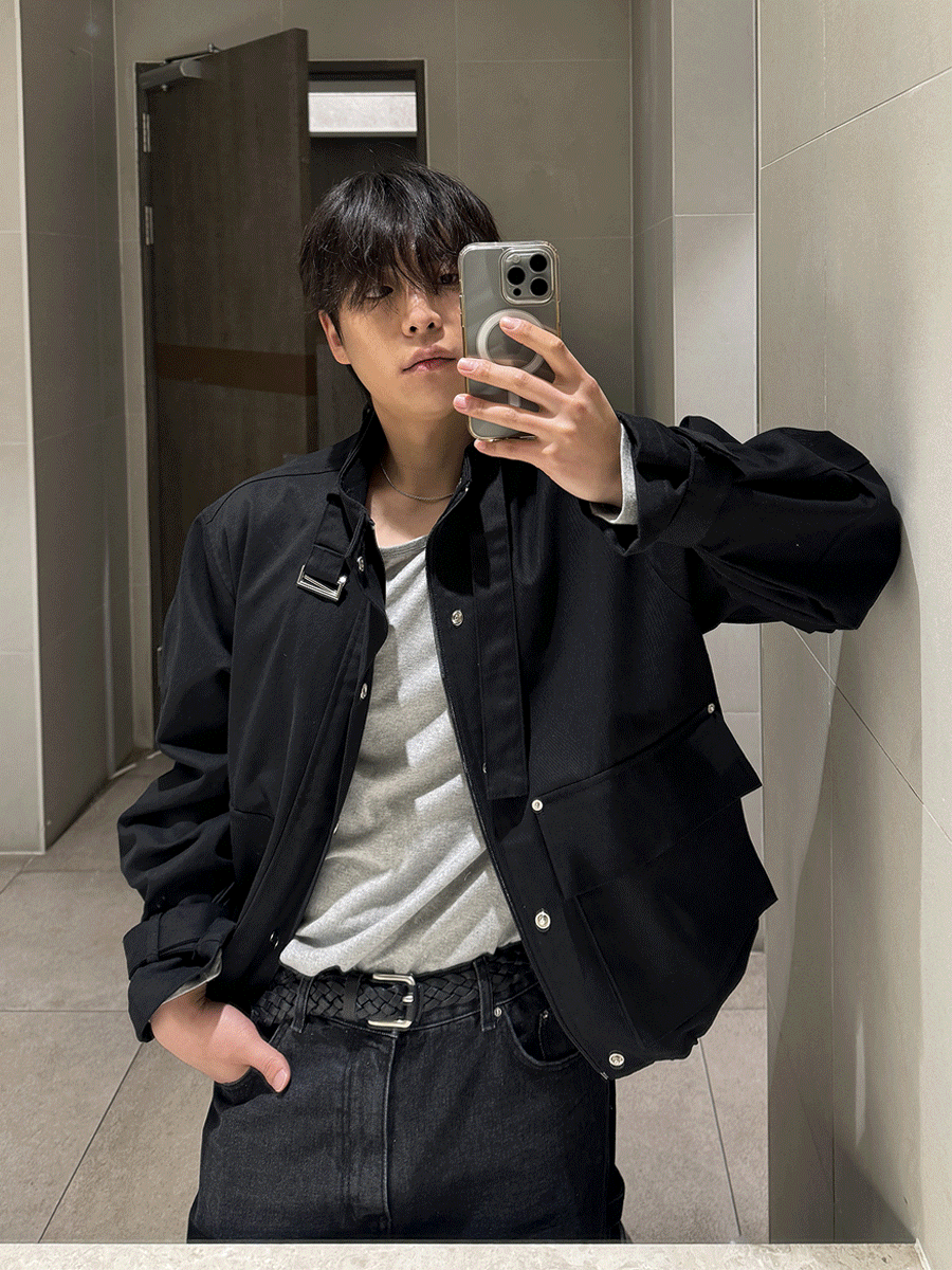 [강력추천/유니크] Anton belted field jacket (2color)