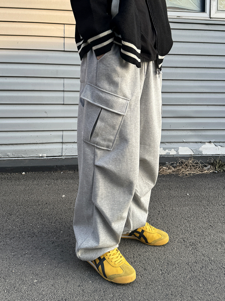 [데일리/아슬라추천] Bias cargo sweat pants (4color)