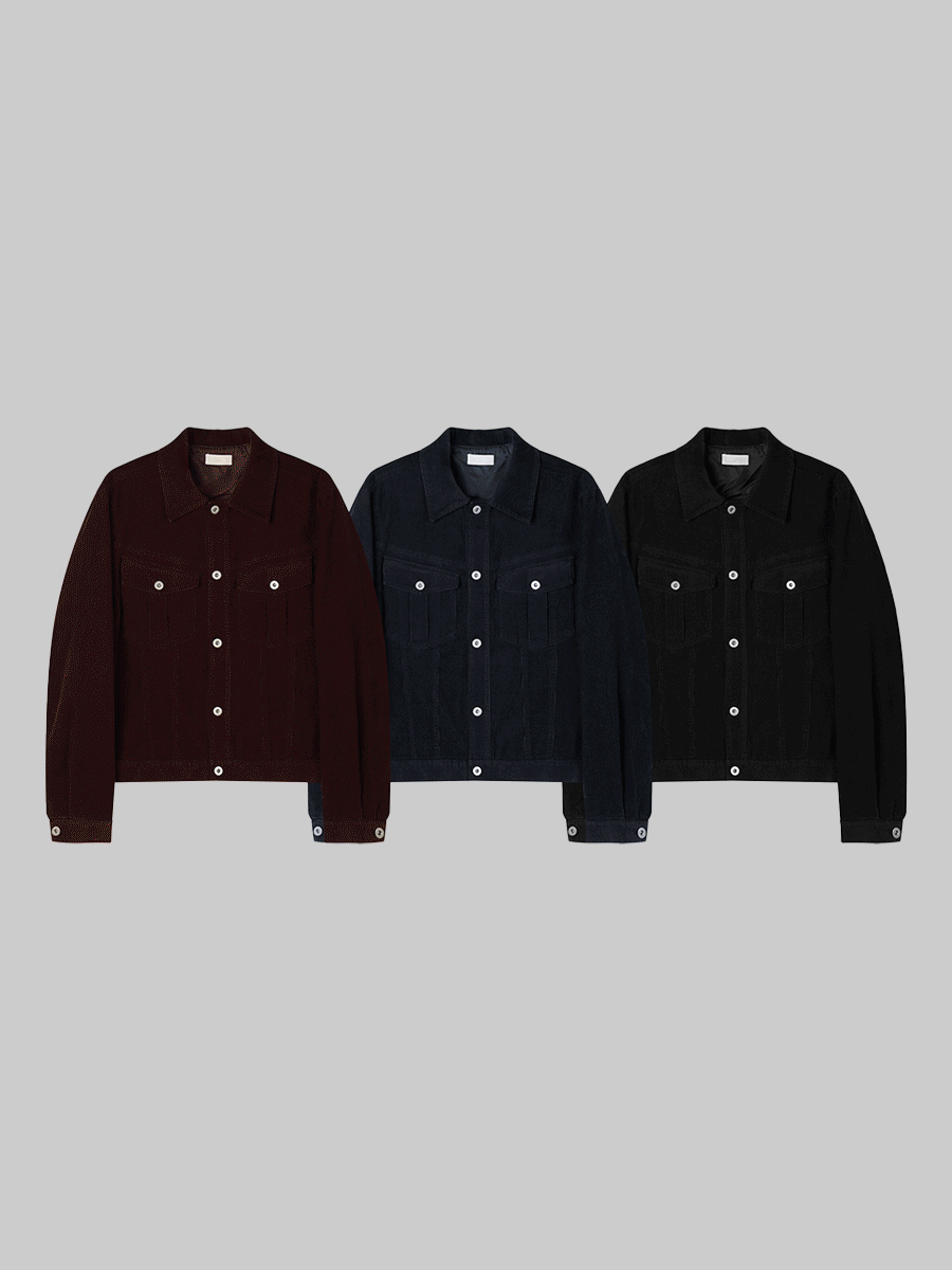 [코듀로이/크롭] 로만 웨스턴 트러커 자켓 (3color)