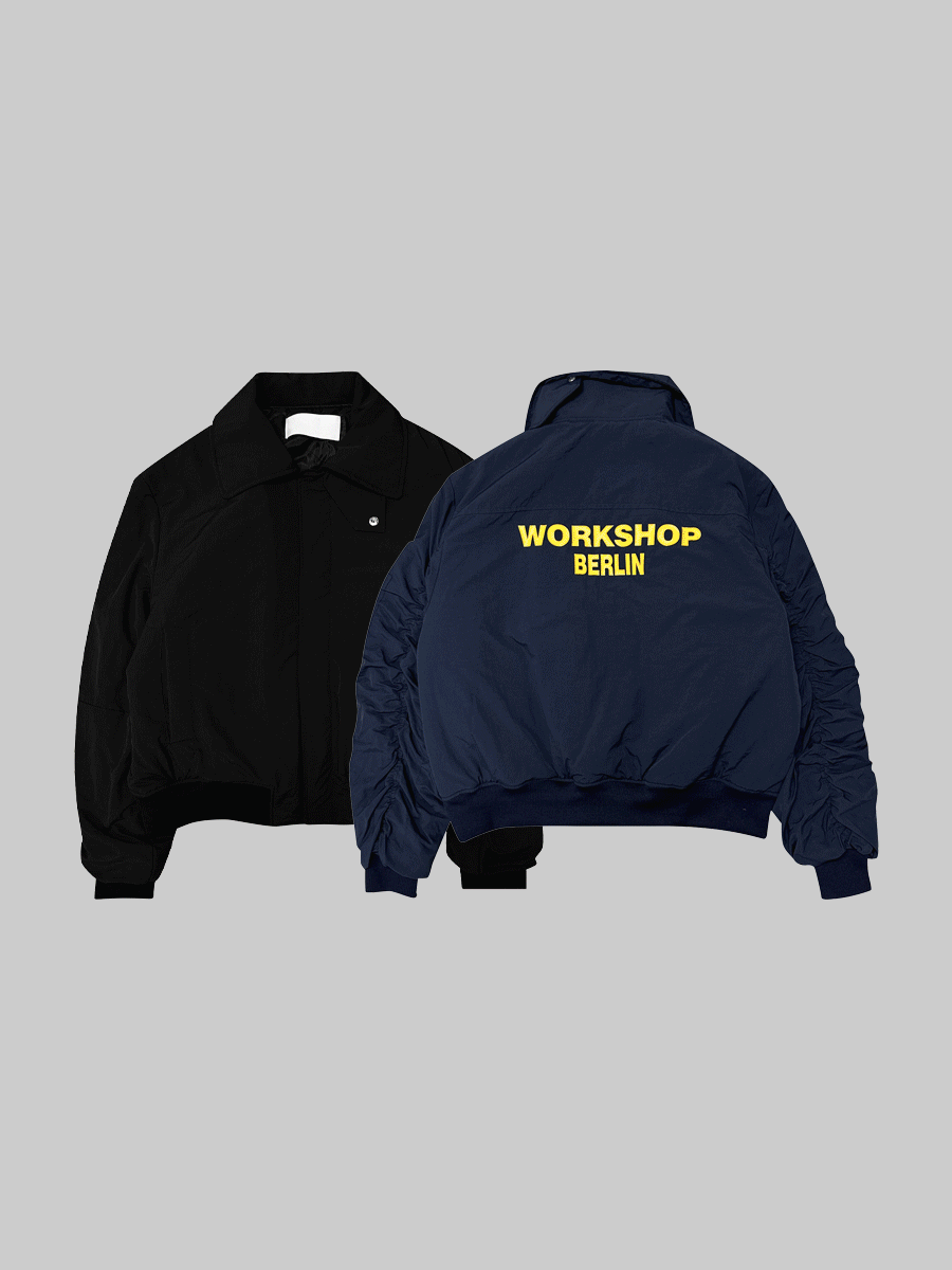 베를린 셔링 항공 패딩 점퍼 (2color)