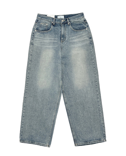 Paul wide washing denim pants (1color)