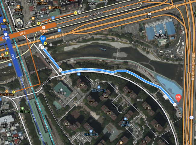 제4회 서울한강울트라마라톤 코스 안내 1