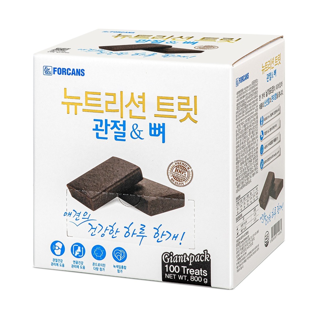 뉴트리션트릿 자이언트팩 관절&뼈 100개입 800g - 포켄스 공식몰