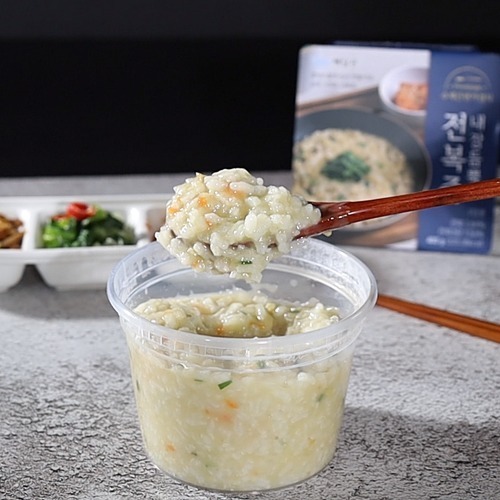 국산 내장듬뿍 전복죽 영양 간편식