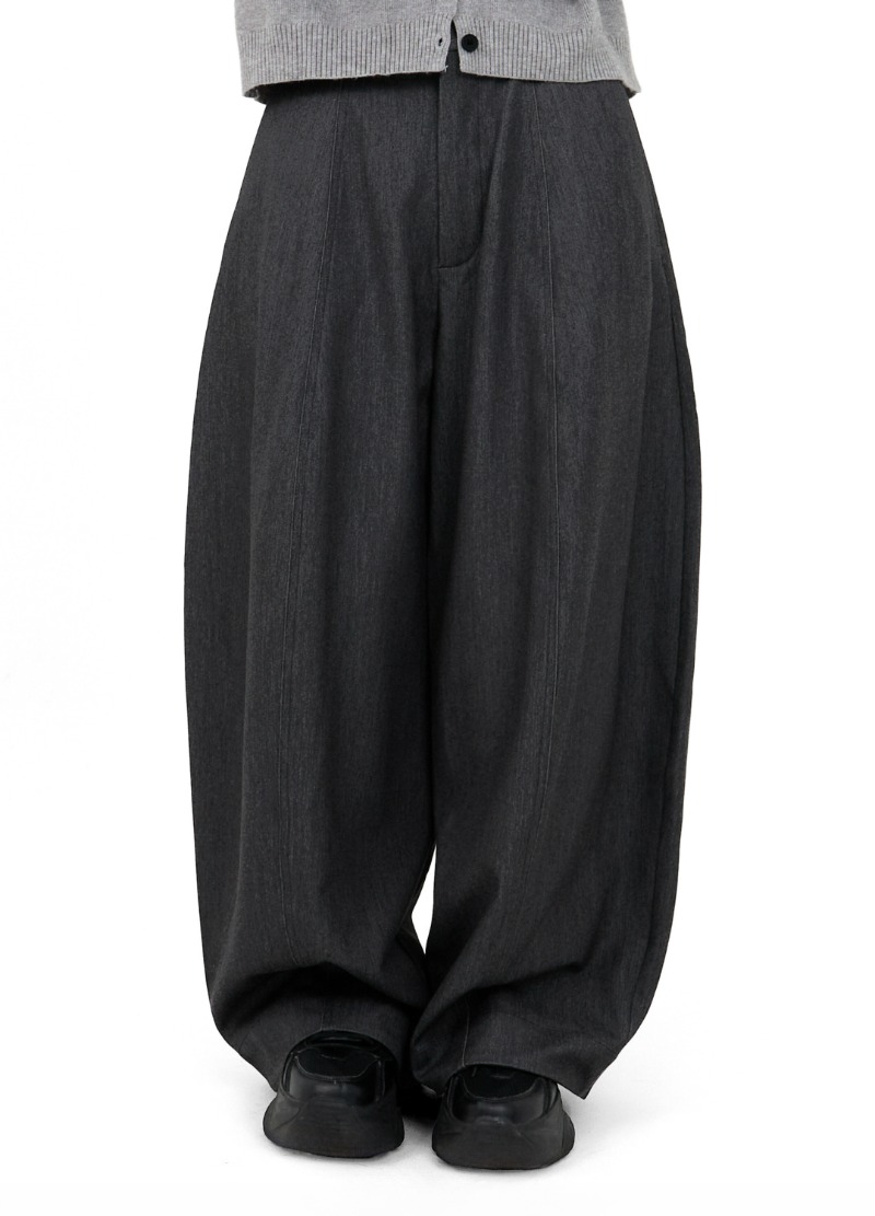 Abyss Curved Slacks | ALT:CODE