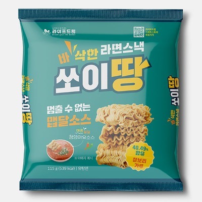 쏘이땅 바삭한 찰보리 라면스낵