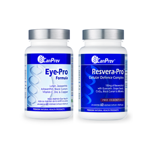 캔프레브시력영양콤보 CanPrev Eye - Pro + CanPrev Resvera - Pro