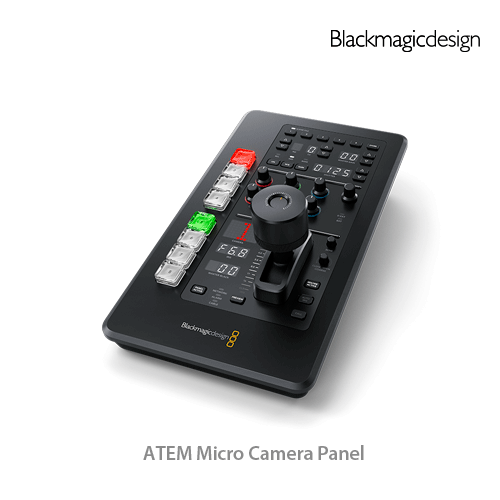 ATEM Micro Camera Panel | 티브이로직, 블랙매직디자인
