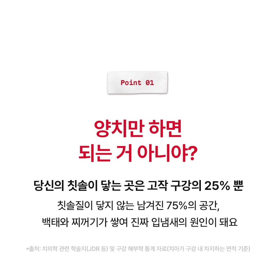 마우스워시 타블렛 민트향