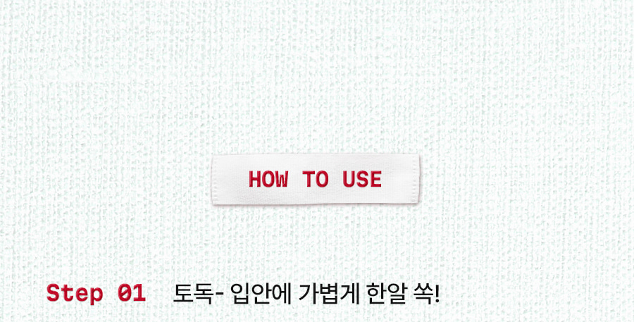 마우스워시 타블렛 민트향