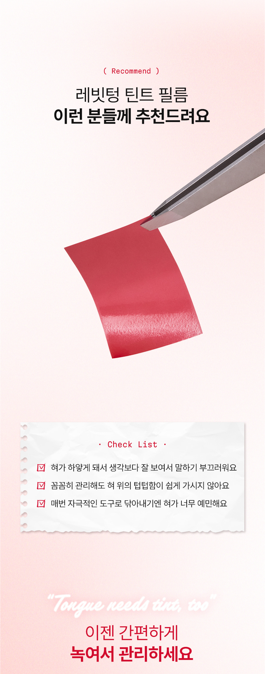 레빗텅 틴트 필름 시그니처 민트