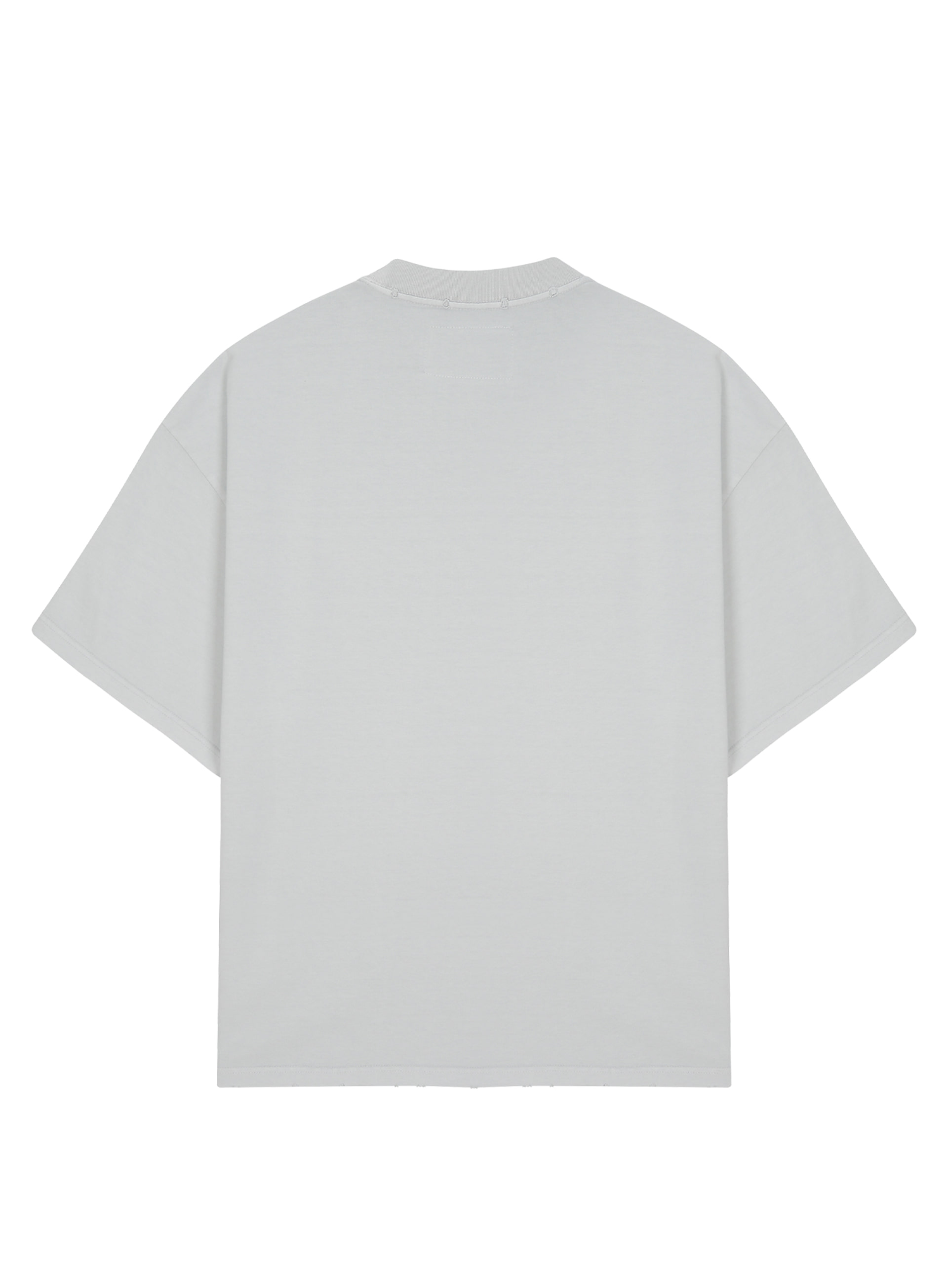 MÉ VINTAGE HEART OVERSIZED T-SHIRT / LIGHT GRAY - MTTIRE