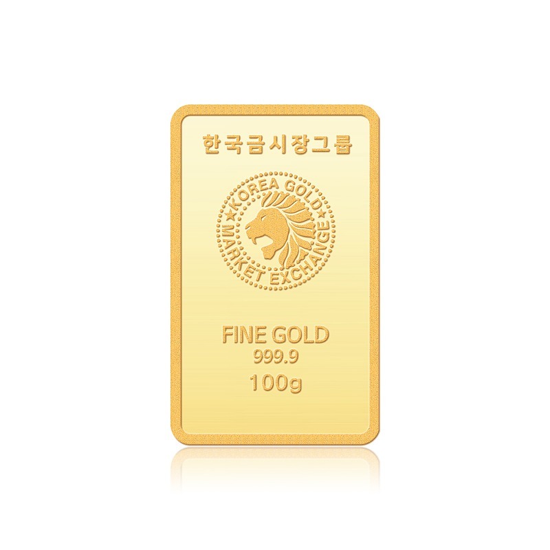 사자 골드바 100g