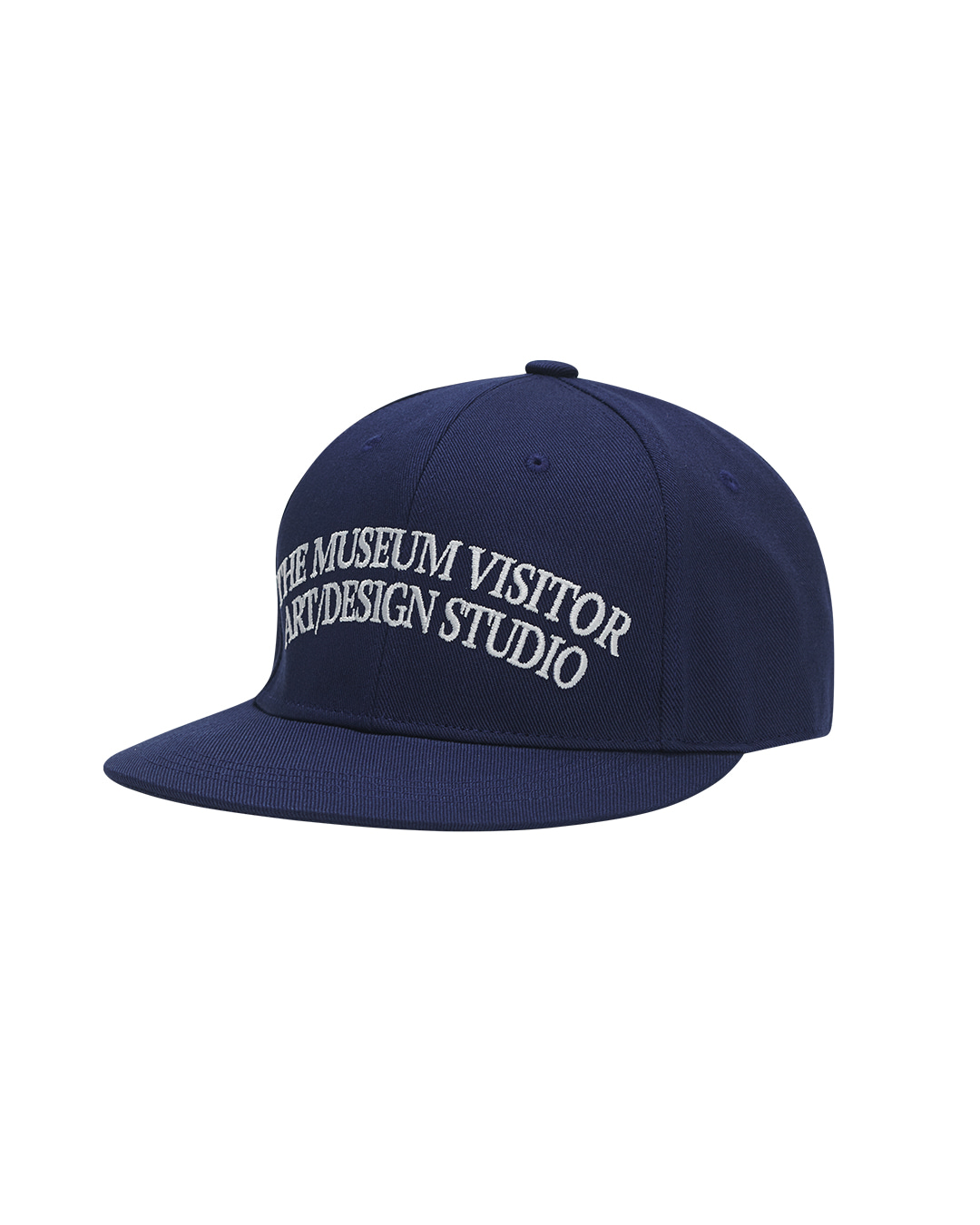 PONY EMBROIDERY CAP (BLUE) - 더 뮤지엄 비지터