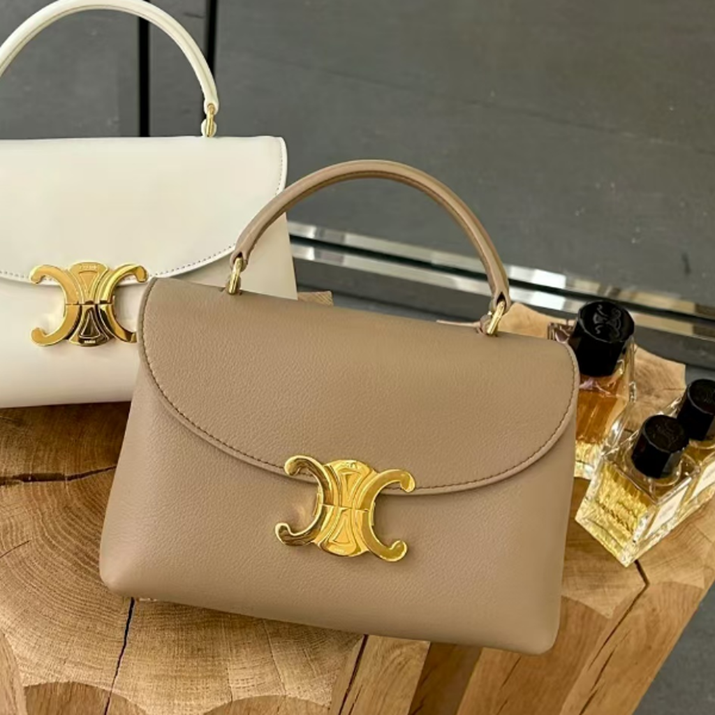 CELINE ディスプレイ　非売品 TEEN NINO BAG IN SUPPLE GRAINED CALFSKIN - SAFARI | CELINE