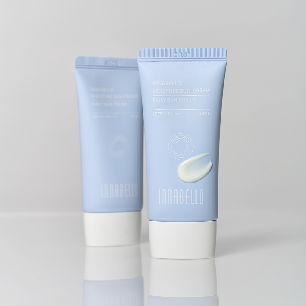 이나벨로 모이스처 선크림 - 피부에 촉촉하게 스며드는 수분 자외선 차단제 제품 이미지
