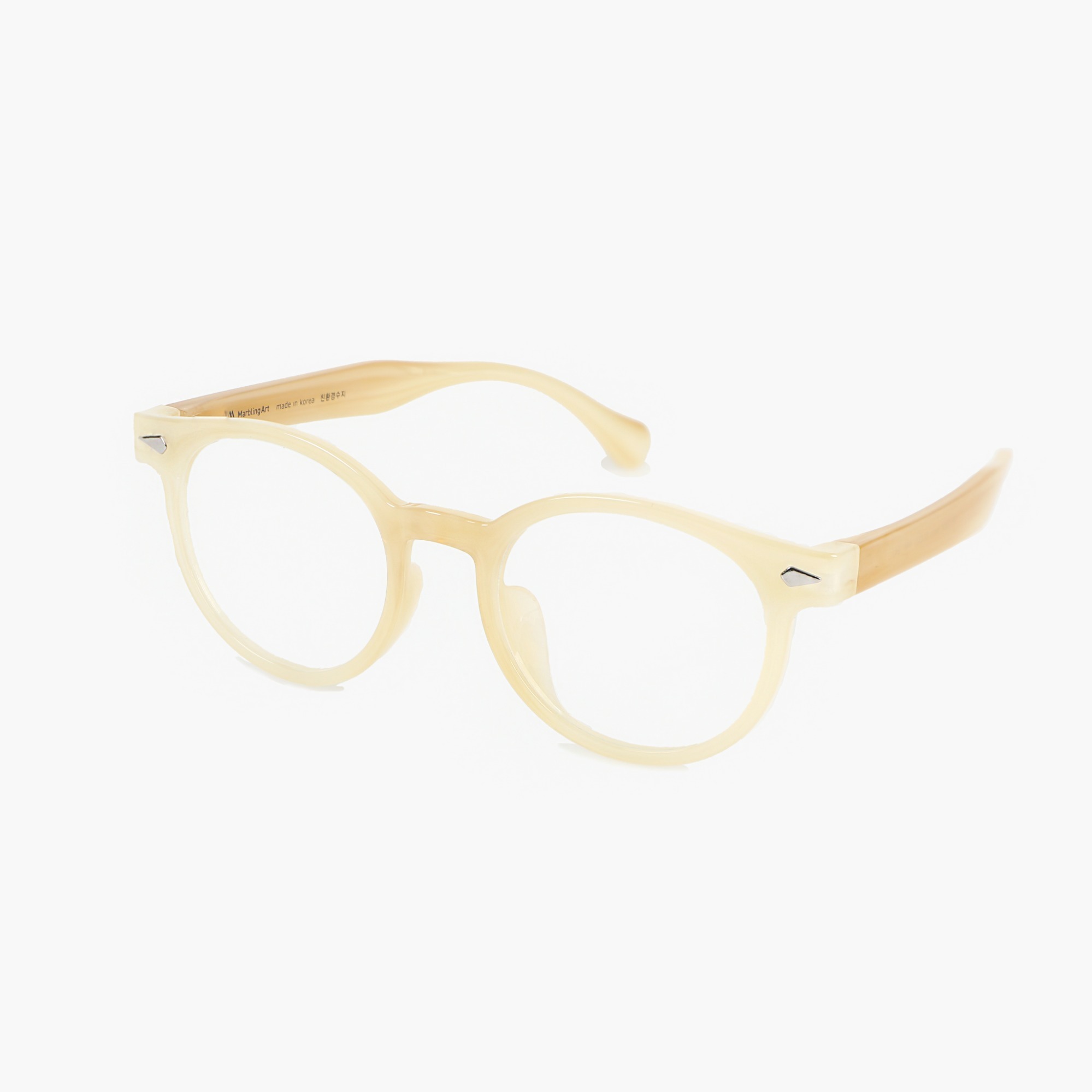 Marble 2407 round TR-90 glasses