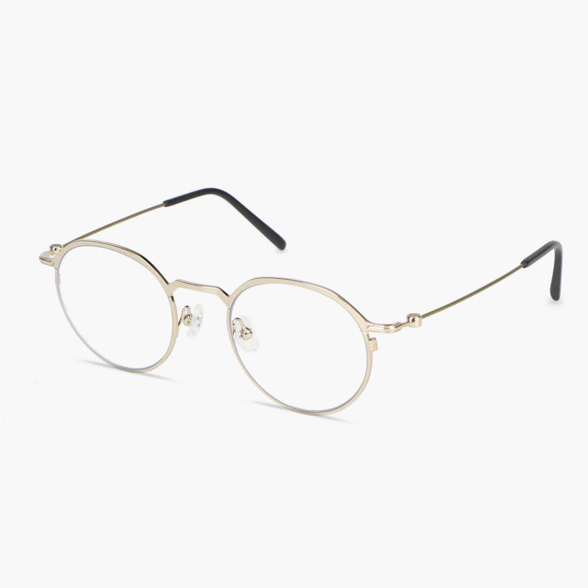Eyebelle 2 titanium round glasses