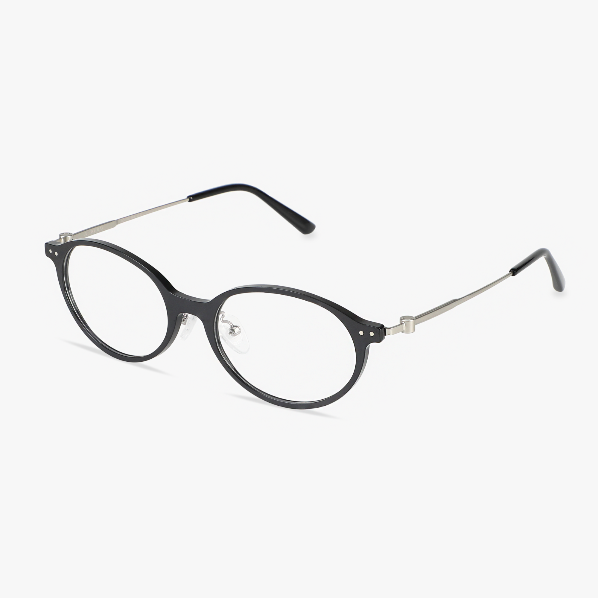 ALBERO geek-chic oval glasses