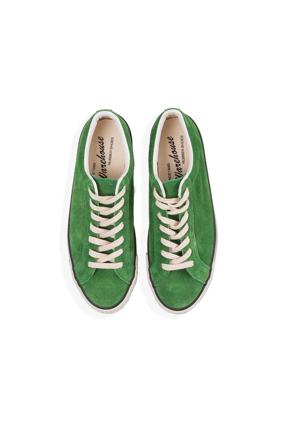 (DAMAGE)LOT 3400 SUEDE SNEAKERS GREEN