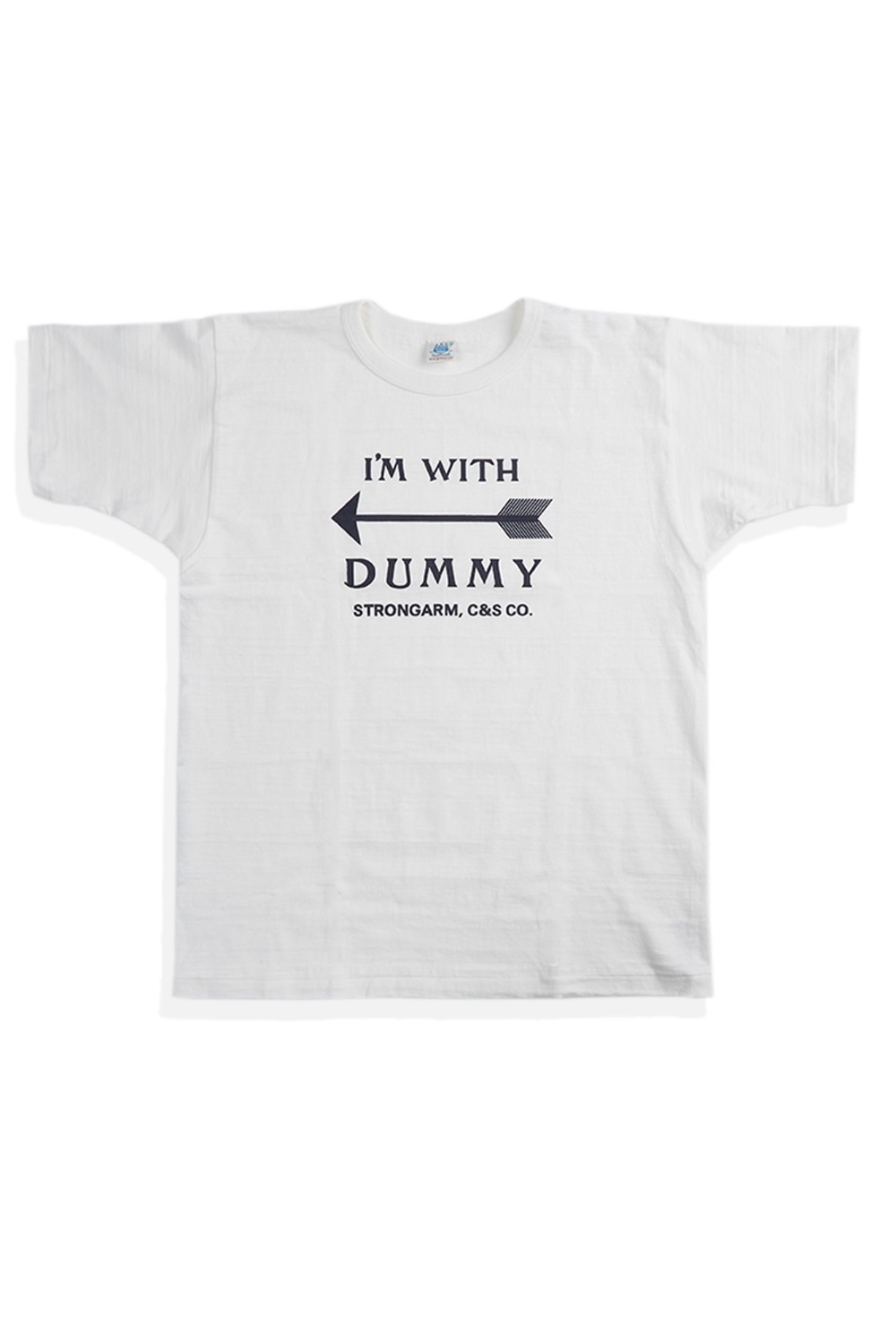 LOT JG-CS06 I&#039;m With Dummy T-shirt OFFWHITE