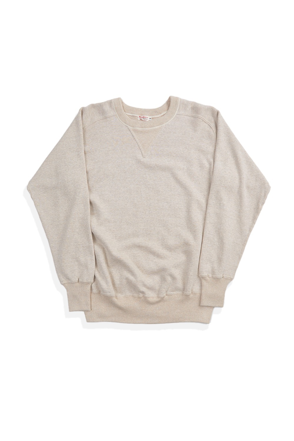B GRADE / LOT 404 FREEDOM SLEEVE SWEAT PLAIN OATMEAL