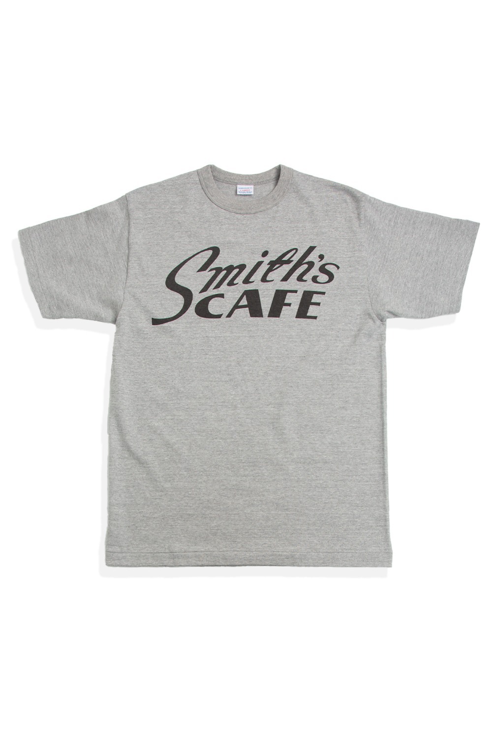 WAREHOUSE&CO. LOT 4096 88/12 MOCK CREW NECK T SMITH'S CAFÉ GREY