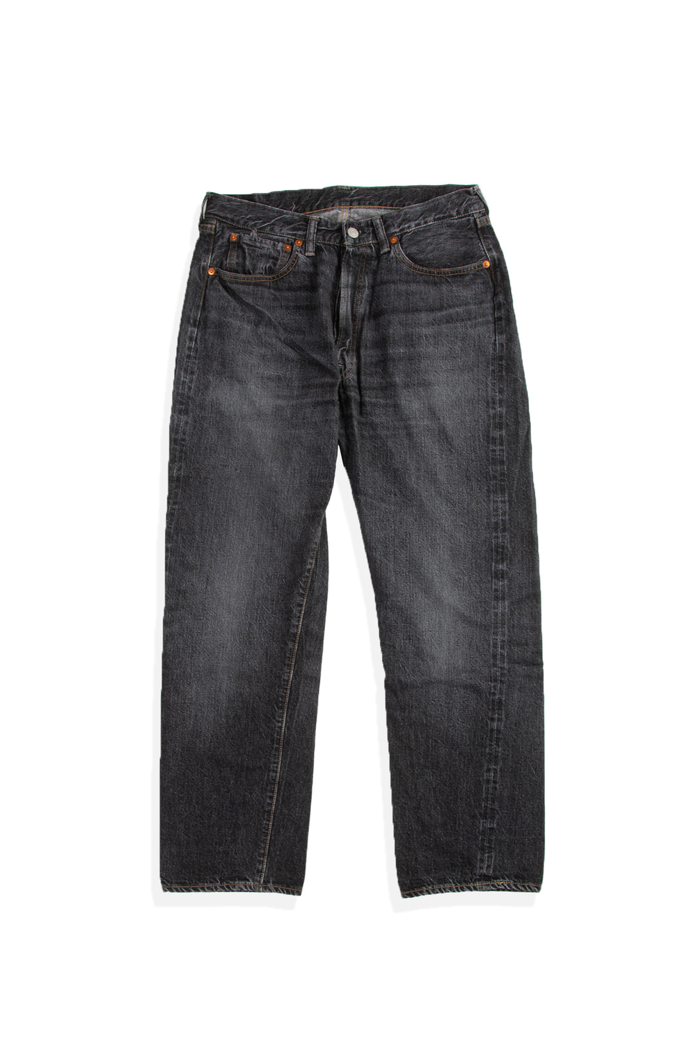 WAREHOUSE&CO. [EXCLUSIVE]Lot 2ND-HAND 1101 USED WASH BLACK