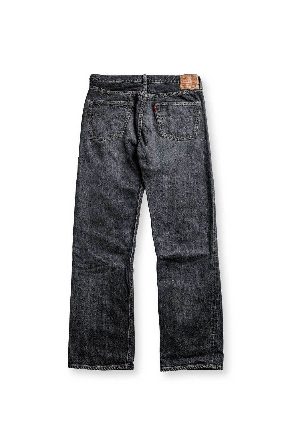WAREHOUSE&CO. [EXCLUSIVE]Lot 2ND-HAND 1101 USED WASH BLACK