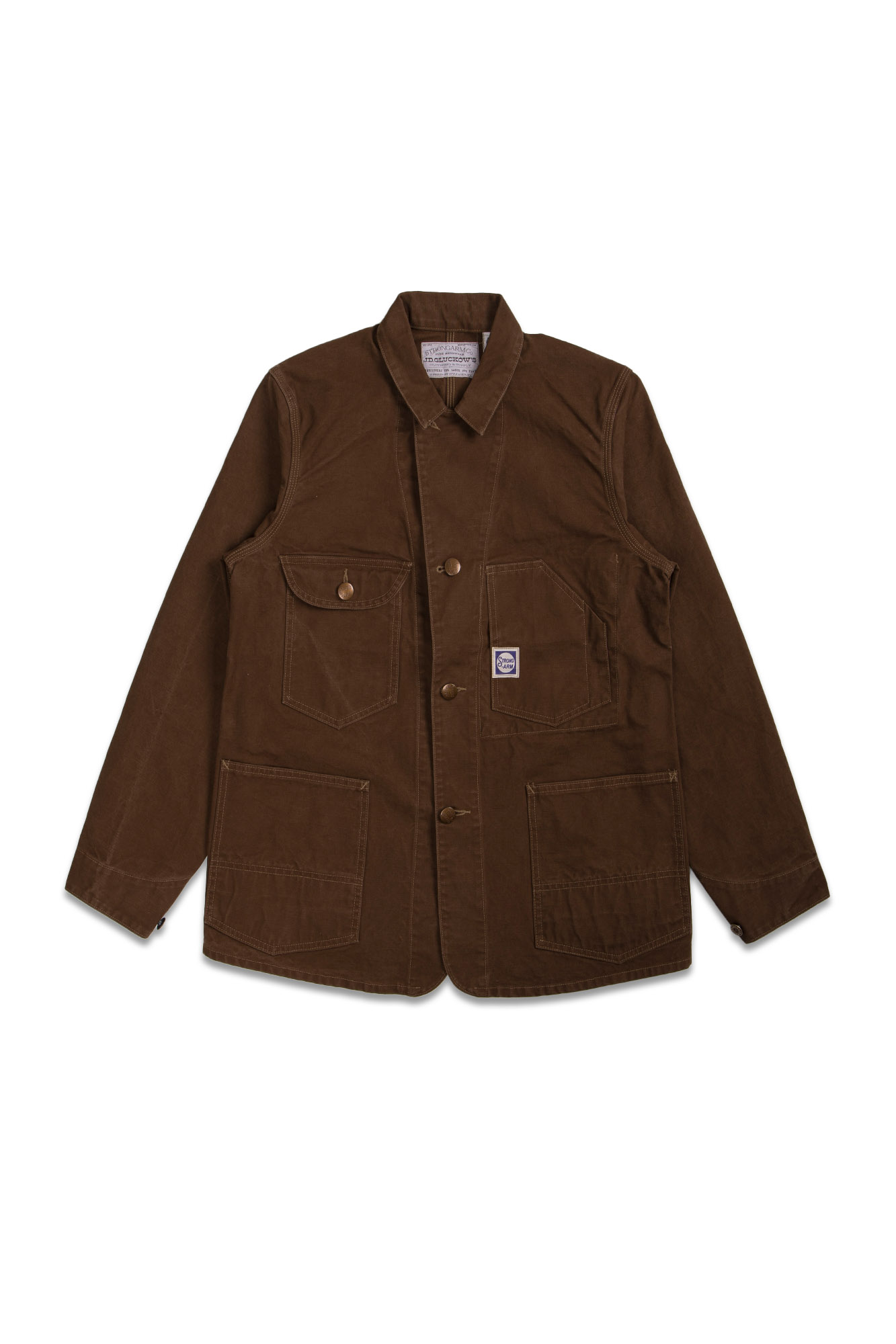 JOHN GLUCKOW LOT JG-03 1930S NEVERLOST JACKET BROWN - 웨어 JOHN GLUCKOW LOT JG-03 1930S NEVERLOST JACKET BROWN - 웨어