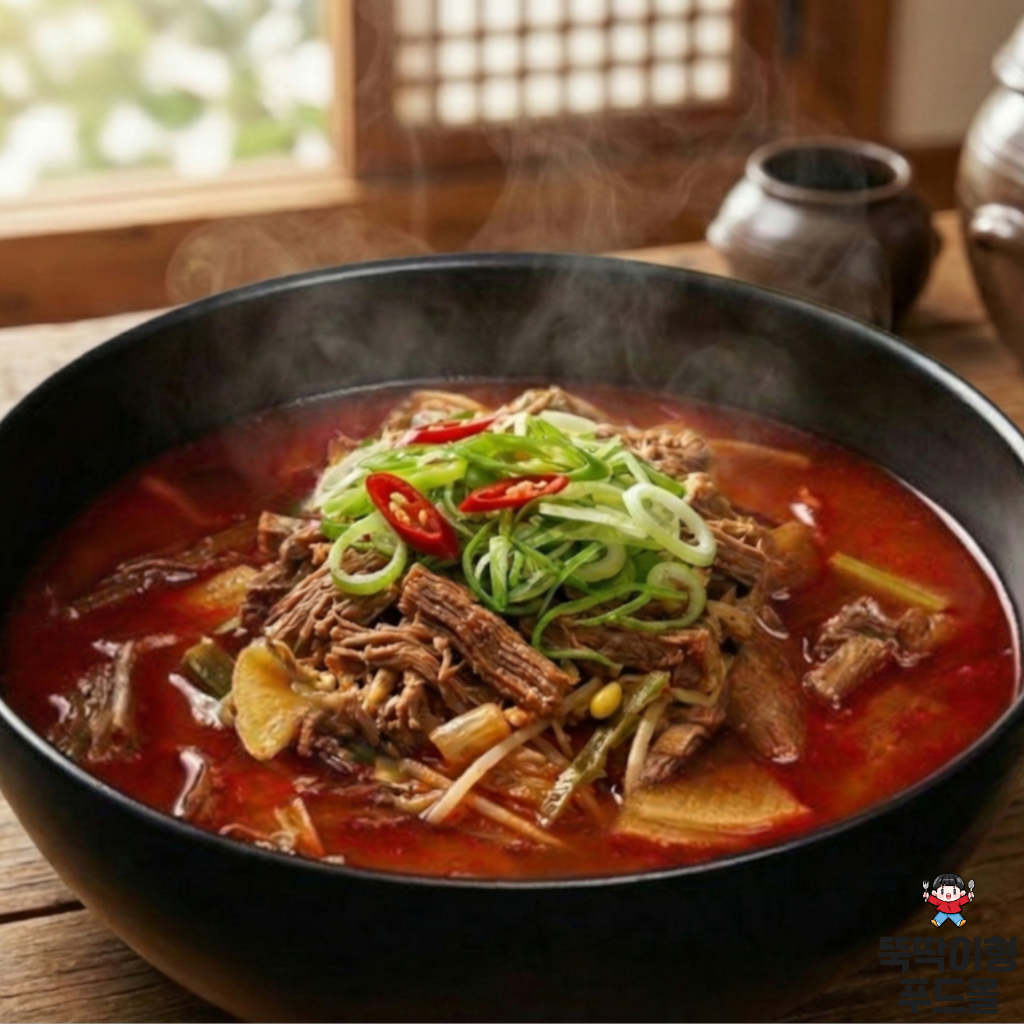뚝딱이형 푸드몰 | 뚝딱 얼큰 육개장 500g