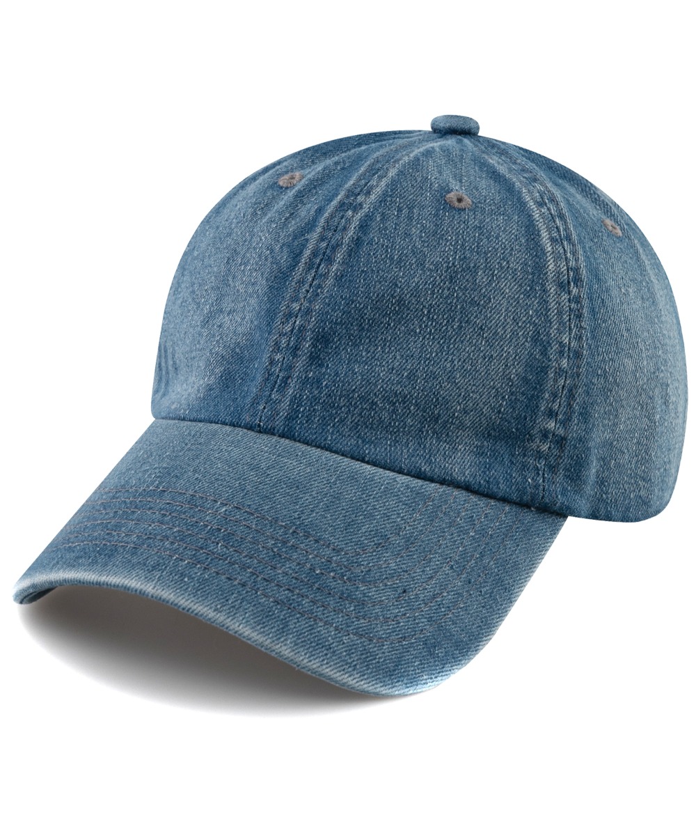 시그니처 데님 볼캡-라이트 블루 [SIGNATURE DENIM BALL CAP-LIGHT BLUE] - CHAPTER