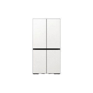 [삼성] BESPOKE 냉장고 4도어 프리스탠딩 Infinite Line 930 L 세라화이트