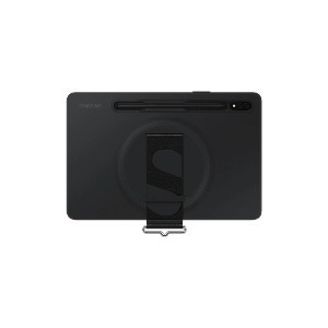[삼성] 갤럭시 탭 S8 스트랩 커버 (탭 S7 호환) 블랙
