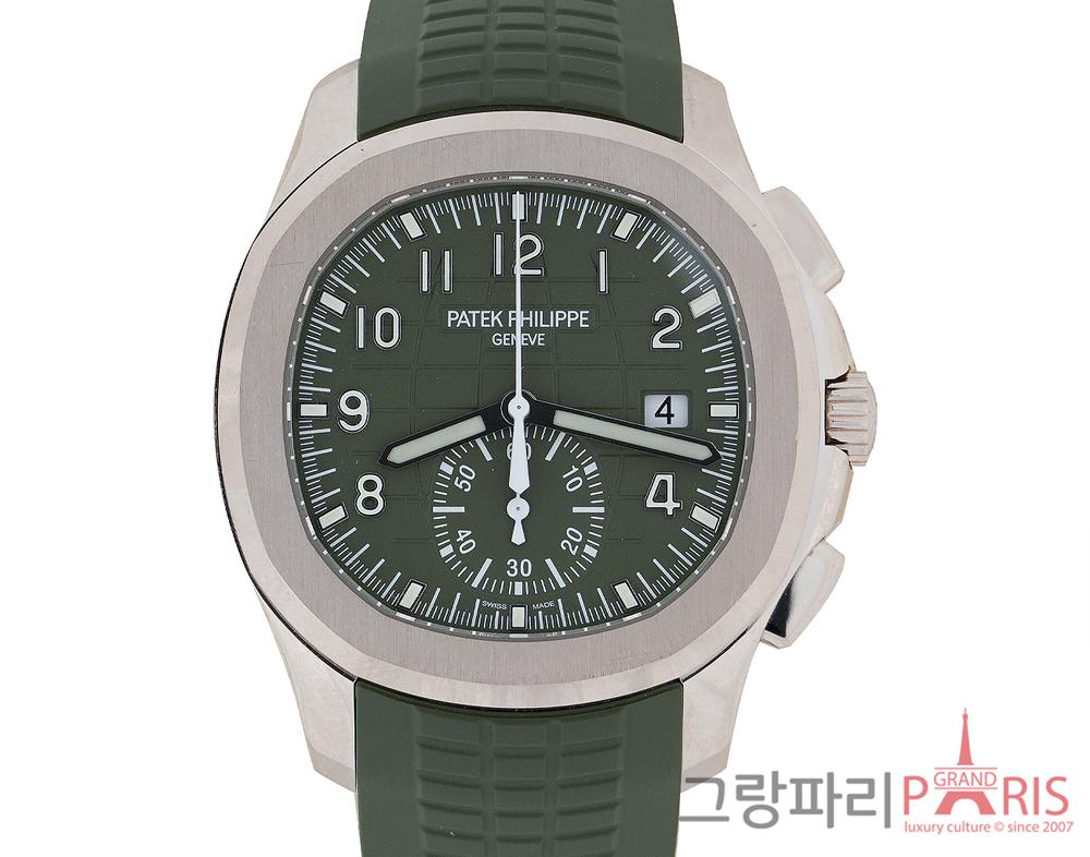 아쿠아넛 화이트골드 카키 그린 5968G-010