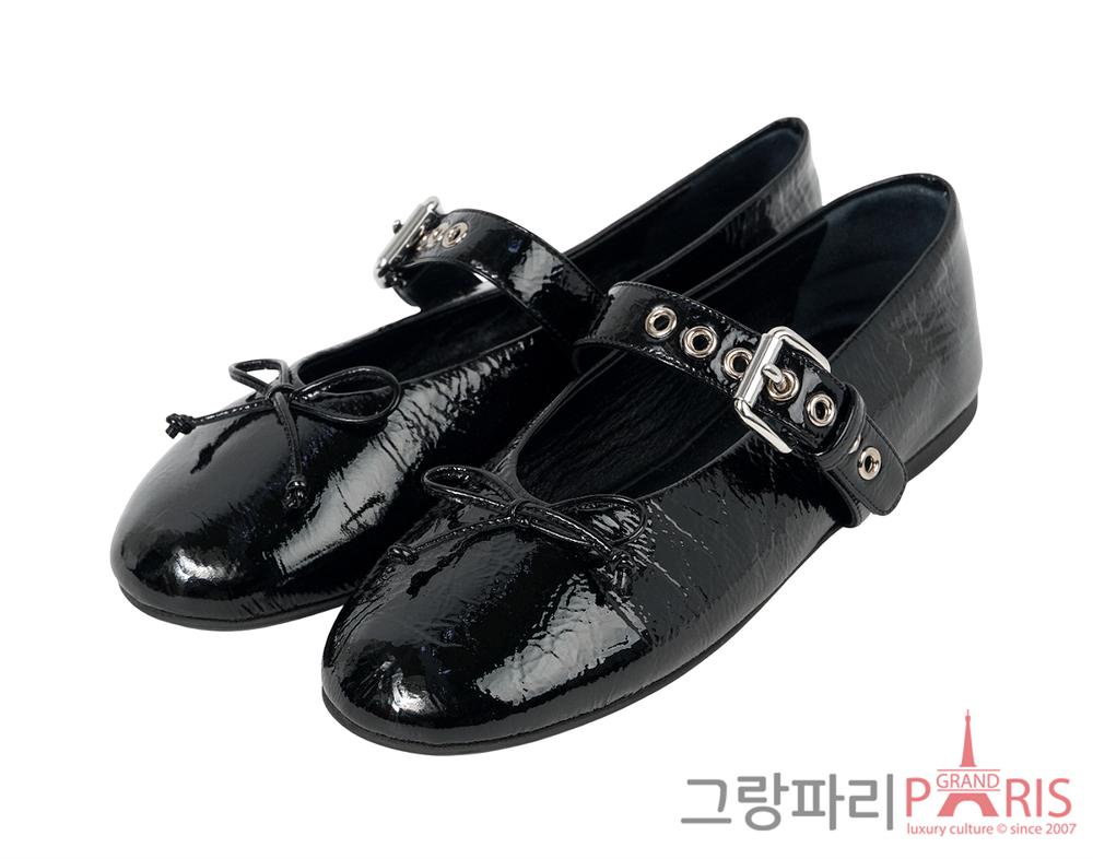 나플락 발레리나 플랫슈즈 블랙 37