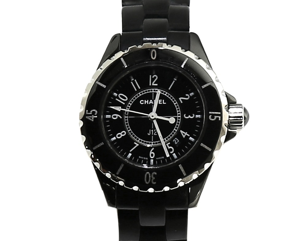 J12 워치 33mm 블랙 H0681